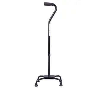 Heavy-Duty Quad Cane 225 kg, Large Base | MOBIAK
